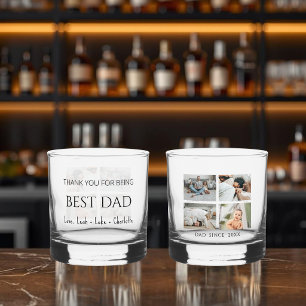 Whisky Verre à Whiskey Personnalisé Meilleur Papa Moderne