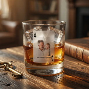 Whisky Verre à Whiskey Personnalisé pour Papy   Photo Per