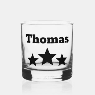 Whisky Verre Whiskey Personnalisé À Thème Étoile