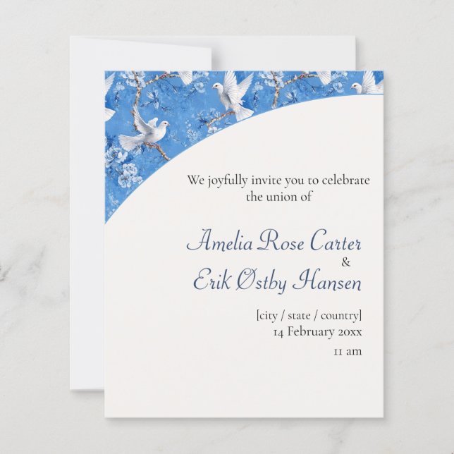 Whispers of Doves, Mariage (Devant)