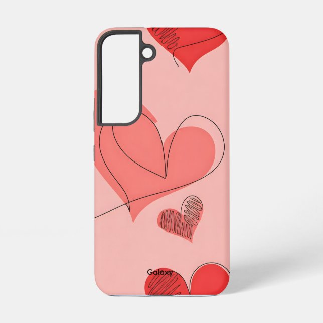 Whispers of Love Samsung Galaxy S22 Coque (Verso)