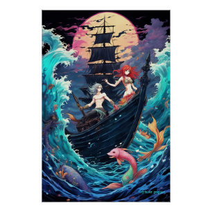 Whispers of the Deep : Poster de l'odyssée sous-ma