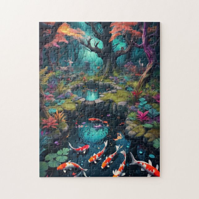 Whispers of the Forest : Koi Puzzle Adventure (Vertical)