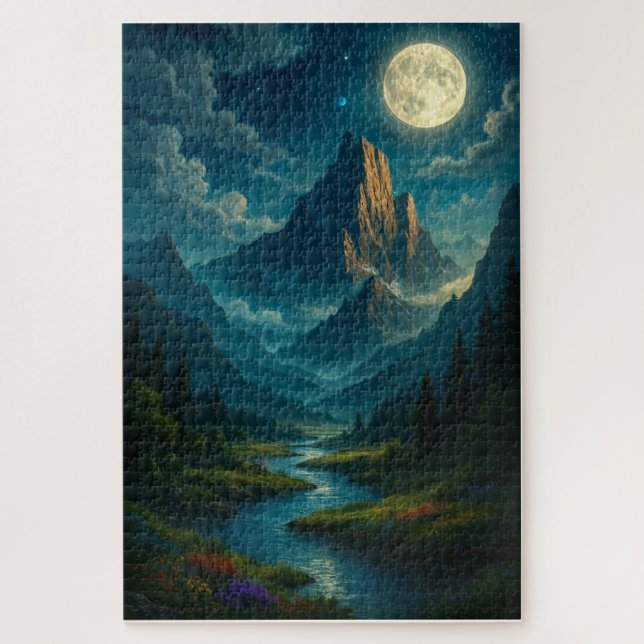 Whispers of the Moonlight Vale Puzzle (Vertical)