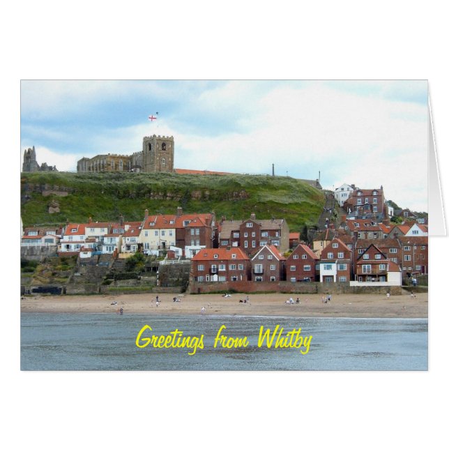 Whitby dans le North Yorkshire, Angleterre. (Devant horizontal)