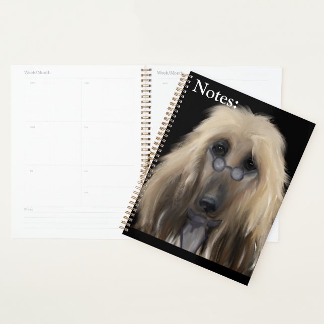 White Afghan Hound (Devant avec enveloppe)