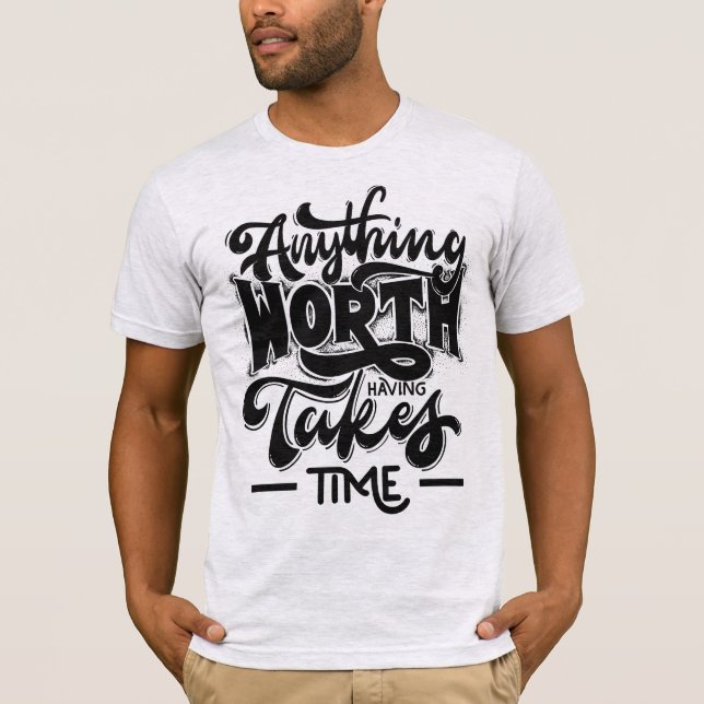 White and black Tshirt (Devant)