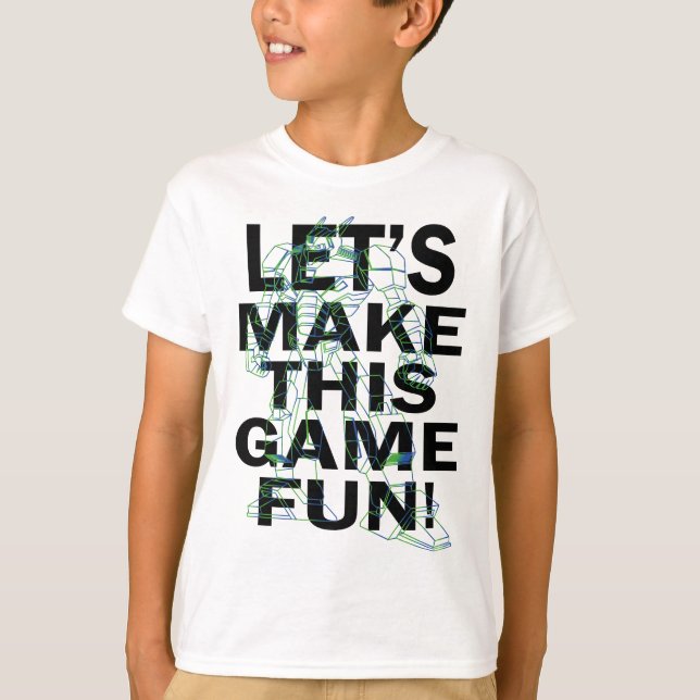 White and Green Line Art T-Shirt Design (Devant)