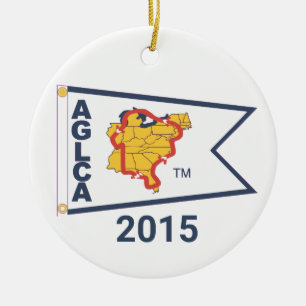 White Burgee (2015) Ornement en céramique