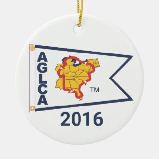 White Burgee (2016) Ornement en céramique