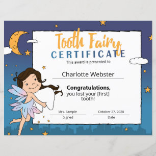 White Fairy Clip Art First Looth Certificat