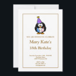 White Funny 18th Birthday Party Invitation<br><div class="desc">Préparez-vous à fêter avec style notre "White Funny 18th Birthday Party Invitation". Cette invitation est plus qu'une simple faire-part, c'est la clé d'une fête inoubliable, et donne le ton pour un événement léger et mémorable. Que vous organisiez une soirée élégante ou un rassemblement décontracté, l'Invitation White Funny 18th Birthday Party...</div>