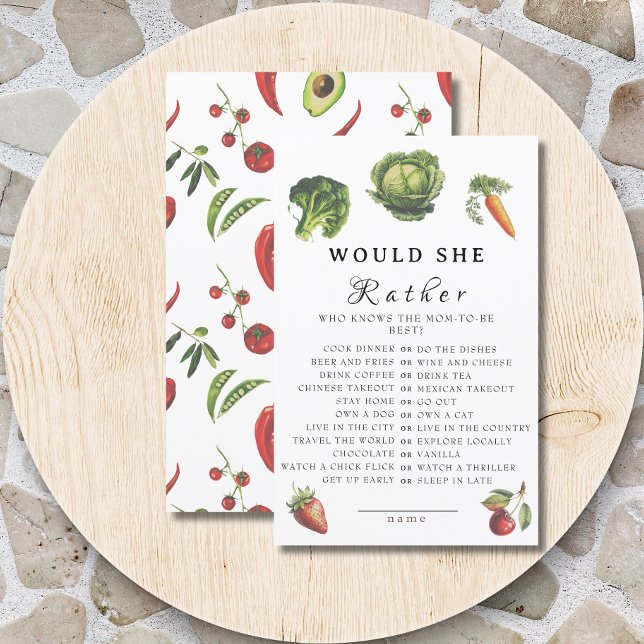 White Garden Baby shower Voudrait Elle Plaire Jeu (Créateur téléchargé)