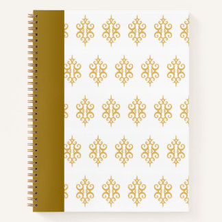 White Gold Lace Guestbook Carnet cadeau