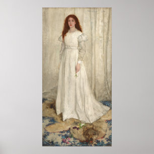 White - James McNeill Whistler Poster d'art