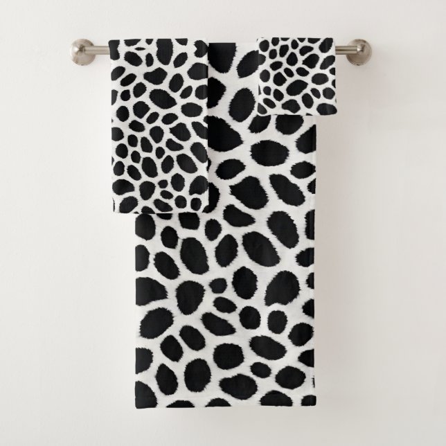 White Leopard Elégante Collection de luxe tendance (En situation)