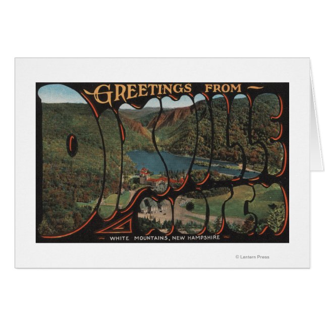 White Mountains, New Hampshire - Dixville (Devant horizontal)