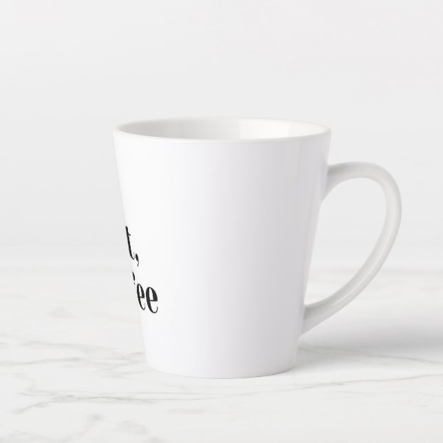White mug With desing (Droite)