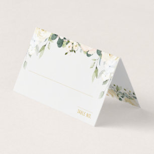 White Peony Epiphany Mariage Siège Table Place