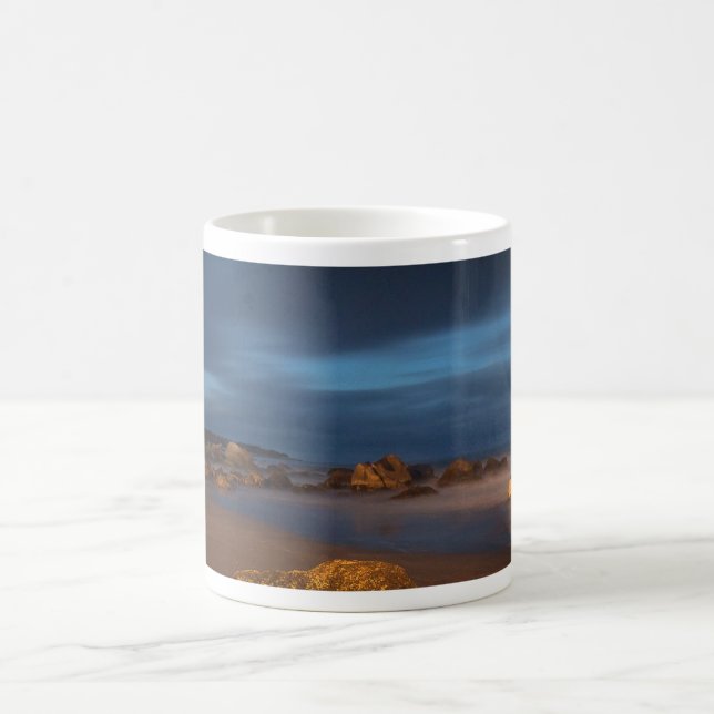 White Point Beach À Dusk mug (Centre)