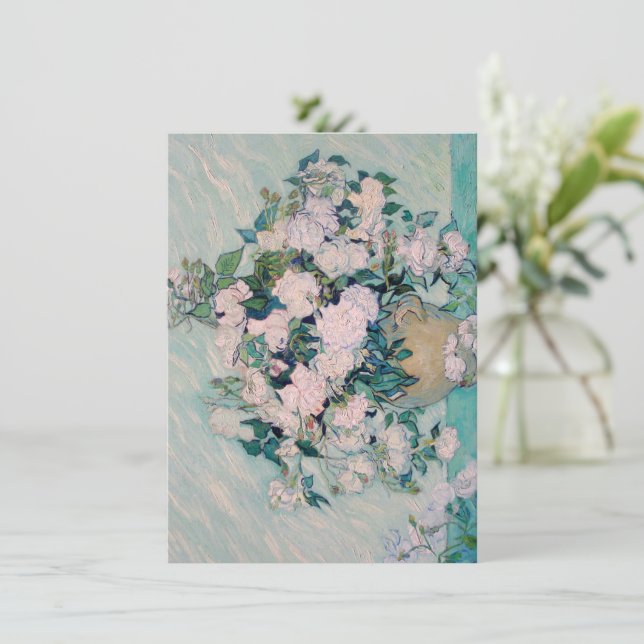 White Roses-1890-Vincent van Gogh (Debout devant)