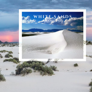 White Sands National Park, Nouveau-Mexique Carte p