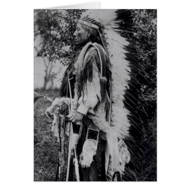 White Wolf, un chef Comanche, c.1891-98 (Devant)