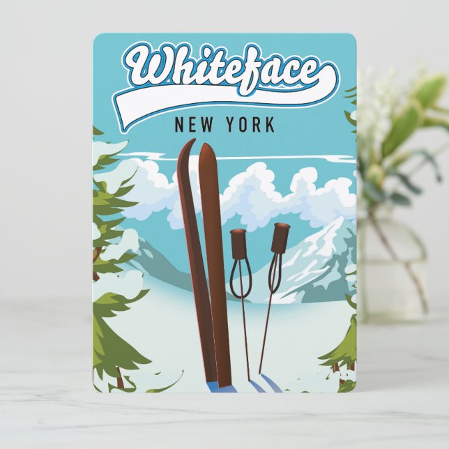 Whiteface New York pour skier (Debout devant)