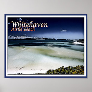 Whitehaven - Airlie Beach - Australie - Poster