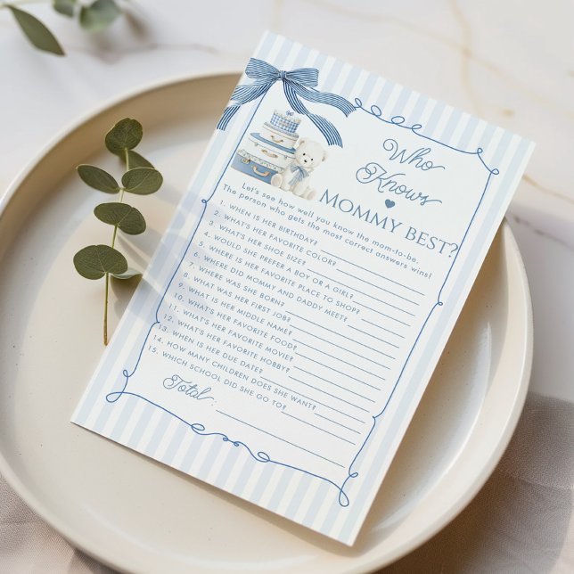 Who knows mommy best French Nursery Coquette Bow (Créateur téléchargé)