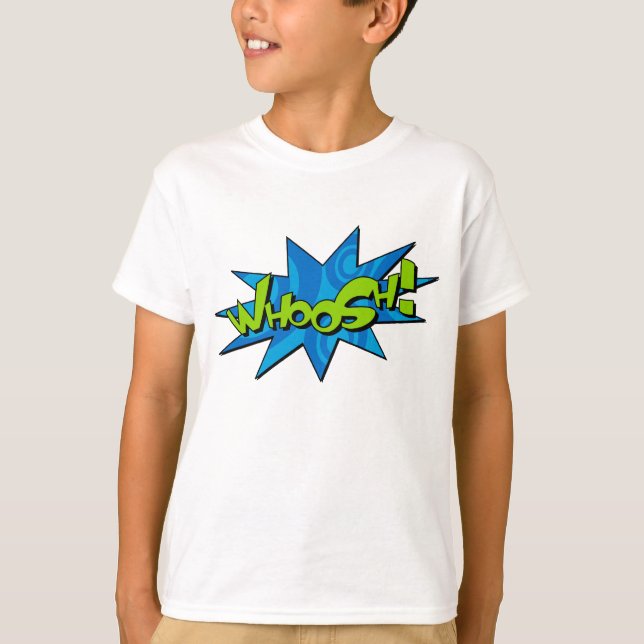 Whoosh le T-shirt de bande dessinée (Devant)