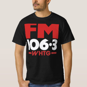WHTG 106.3 Chemise radio FM _ Sweat - shirt à capu