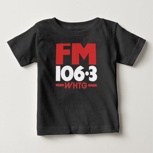 WHTG 106.3 Chemise radio FM _ Sweat - shirt à capu (Devant)