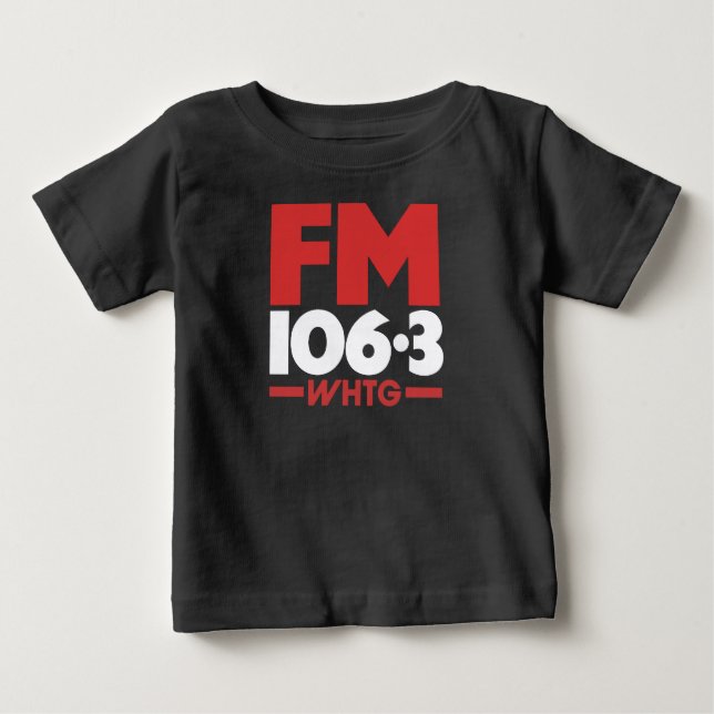 WHTG 106.3 Chemise radio FM _ Sweat - shirt à capu (Devant)