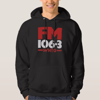 WHTG 106.3 Chemise radio FM _ Sweat - shirt à capu