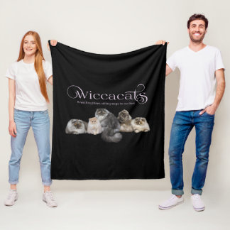 WiccaCats couverture en polaire