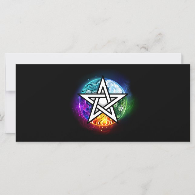 Wiccan pentagram (Devant)