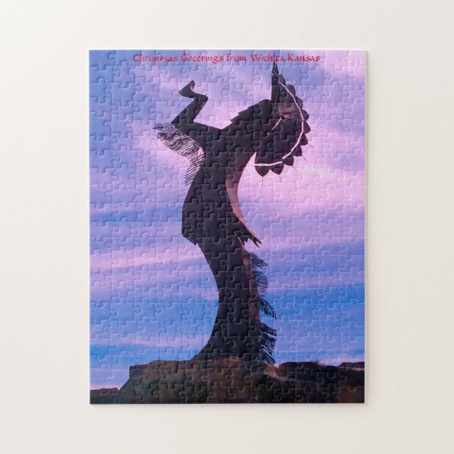 Wichita Kansas. Puzzle (Vertical)