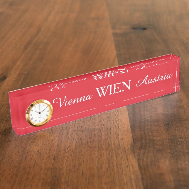 Wien - Plaque bureau de Vienne (Taille)