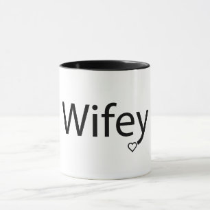 Wifey - Black 11 oz Combo Mug