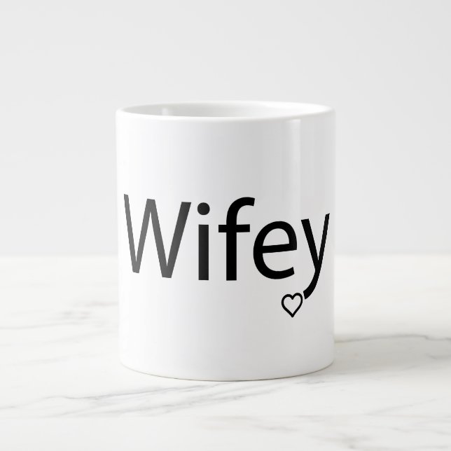 Wifey - Jumbo Mug (Devant)