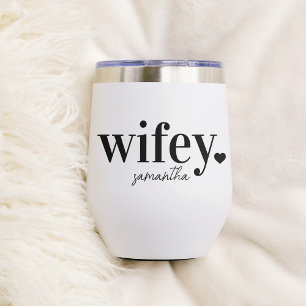 WIFEY Nom personnalisé Nouveaux mariés