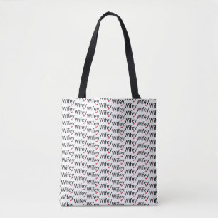 Wifey - Sac fourre-tout tout-sur-impression person