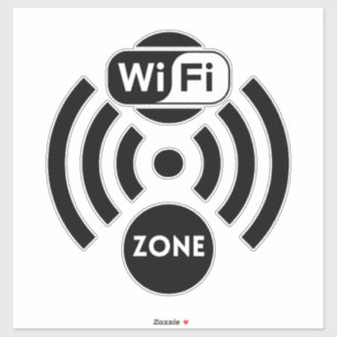 Wifi Business, wifi gratuit Sticker