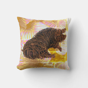 Wilbur - un cochon très perspicace. Oreiller à lan
