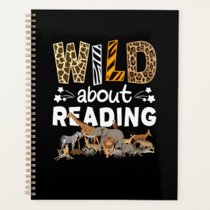 Wild About Reading Books And Bookworm Library