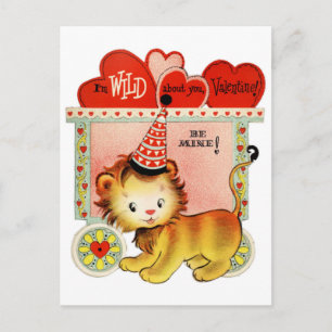Wild About You   Valentine   Carte postale