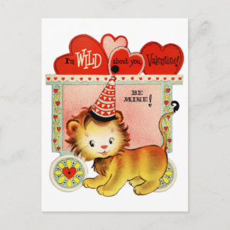 Wild About You | Valentine | Carte postale