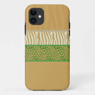 Wild Animal Fourrure Motif iPhone 5 Coque