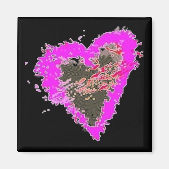 Wild At Heart - Magnet (Devant)